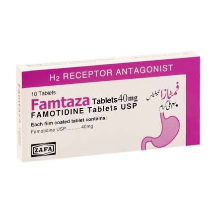 Famtaza tablet 40 mg 10's