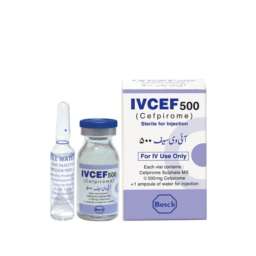 Ivcef Injection 500 mg 1 Vial