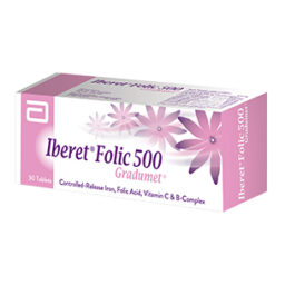 Iberet Folic-500 tablet 30's