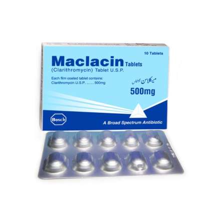 Maclacin tablet 500 mg 10's