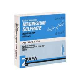 MAGNESIUM SULPHATE 500mg|ml Injection 2mlx5s