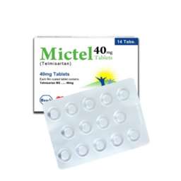 Mictel tablet 40 mg 14's