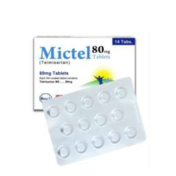 Mictel tablet 80 mg 14's