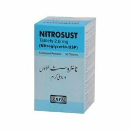 Nitrosust tablet SR 2.6 mg 30's