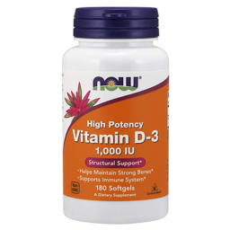 Now Vitamin D3 1000Iu 180Ct