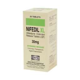 NIFEDIL-XL 30mg Tablet 20s