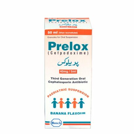 Prelox suspension 40 mg 50 mL