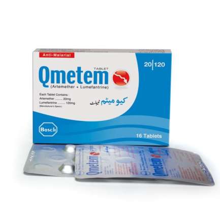 Qmetem tablet 20/120 mg 2x8's