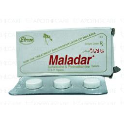 Maladar tablet 500/25 mg 100's