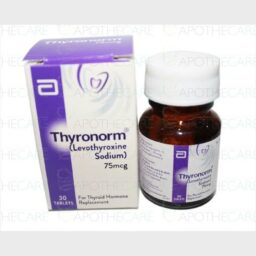 Thyronorm tablet 75 mcg 100's