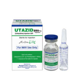 Utazid Injection 250 mg 1 Vial