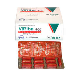 Variba capsule 400 mg 10's