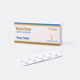 Vasclear tablet 10 mg 10's