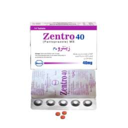 Zentro tablet 40 mg 14's