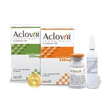 Aclovir Infusion 500 mg 1 Amp