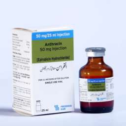 Anthracin Injection 50 mg 1 Vialx25 mL