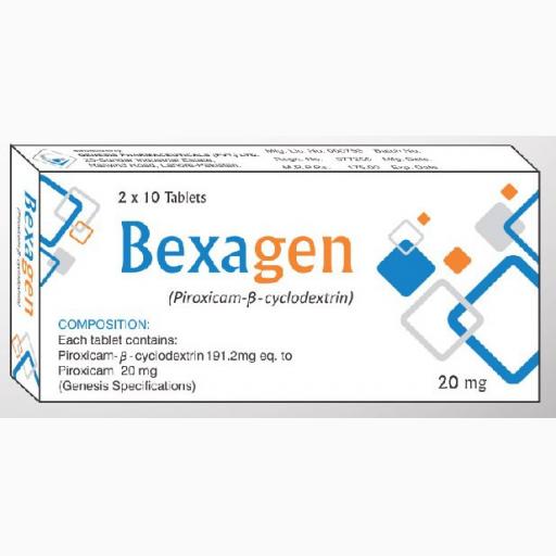 Bexagen tablet 20 mg 2x10's