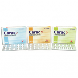 Carac tablet 8 mg 14's
