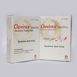 Clovirex tablet 800 mg 2x10's