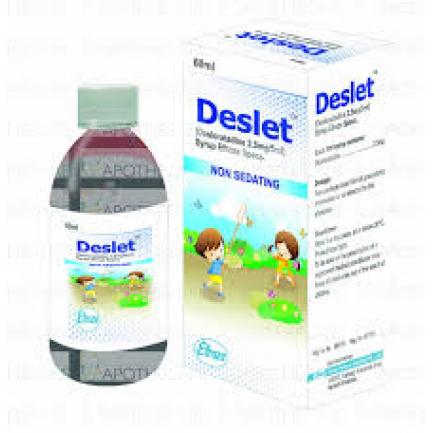 Deslet syrup 0.5 mg/mL 60 mL