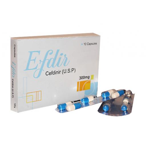Efdir capsule 300 mg 10's
