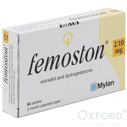 Femoston tablet 2/10 mg 28's