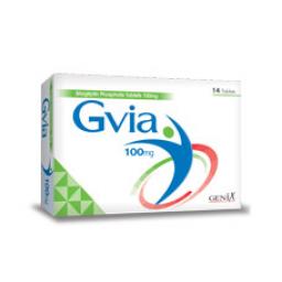 Gvia tablet 100 mg 14's