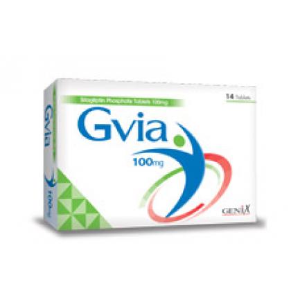 Gvia tablet 100 mg 14's
