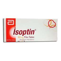 Isoptin tablet 80 mg 5x10's