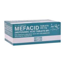 Mefacid tablet 250 mg 10x10's