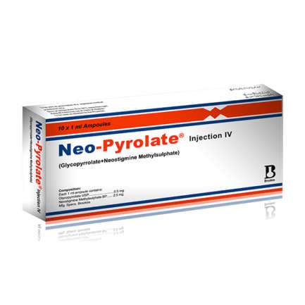Neo-Pyrolate Injection 0.5/2.5 mg 10 Ampx1 mL