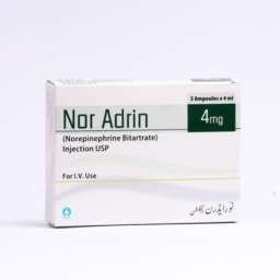 Noradrin Injection 1 mg/mL 5 Ampx4 mL