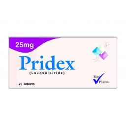 Pridex tablet 25 mg 20's