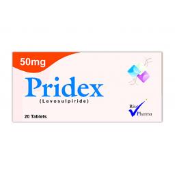 Pridex tablet 50 mg 20's