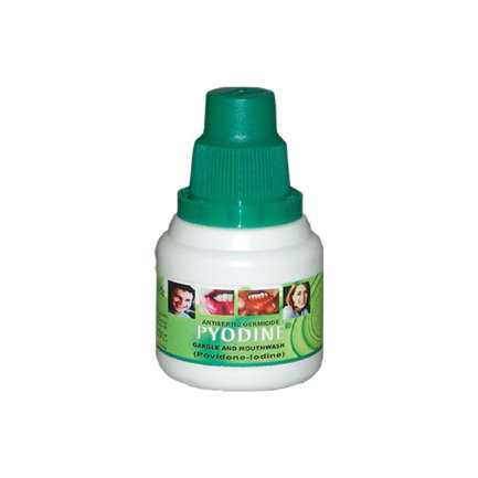 Pyodine Mouth Wash 1.00% Soln 60 ml