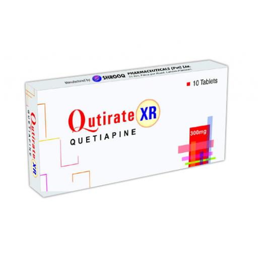 Qutirate tablet XR 300 mg 10's