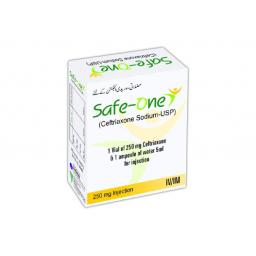 SAFE ONE 250mg Injection Vial