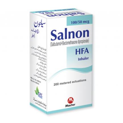 Salnon HFA Inhaler 50/100 mcg 1's