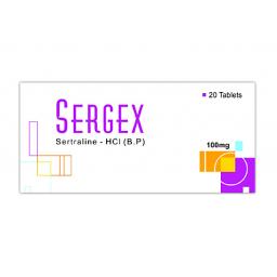 Sergex tablet 100 mg 20's