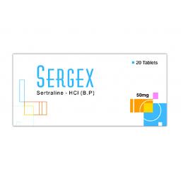 Sergex tablet 50 mg 20's