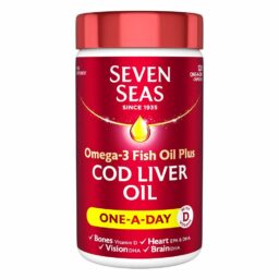 Seven seas omega 3 fish oil plus cod liver oil one a day 120 capsules