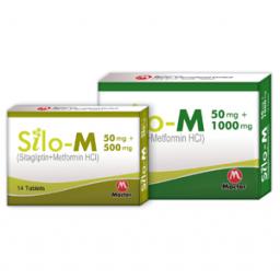 Silo-M tablet 50/1000 mg 14's