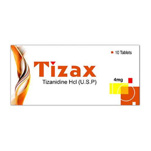 Tizax tablet 4 mg 10's