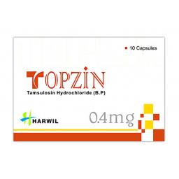 Topzin capsule 0.4 mg 10's