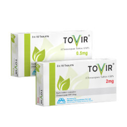 Tovir tablet 2 mg 3x10's
