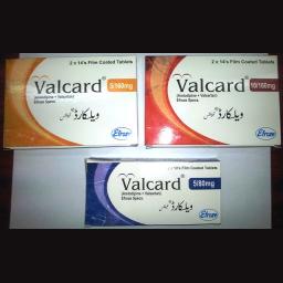 Valcard tablet 5/160 mg 28's