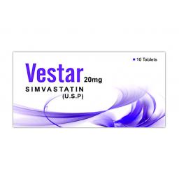 Vestar tablet 20 mg 10's