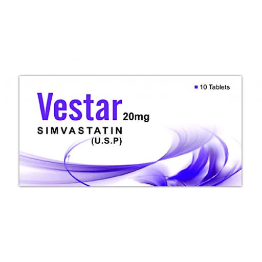Vestar tablet 20 mg 10's