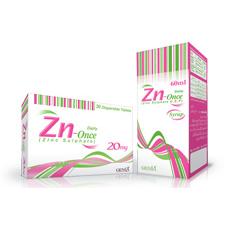 Zn-Once tablet Disp 20 mg 30's