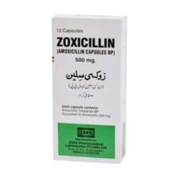 ZOXICILLIN 500mg Capsule 12s